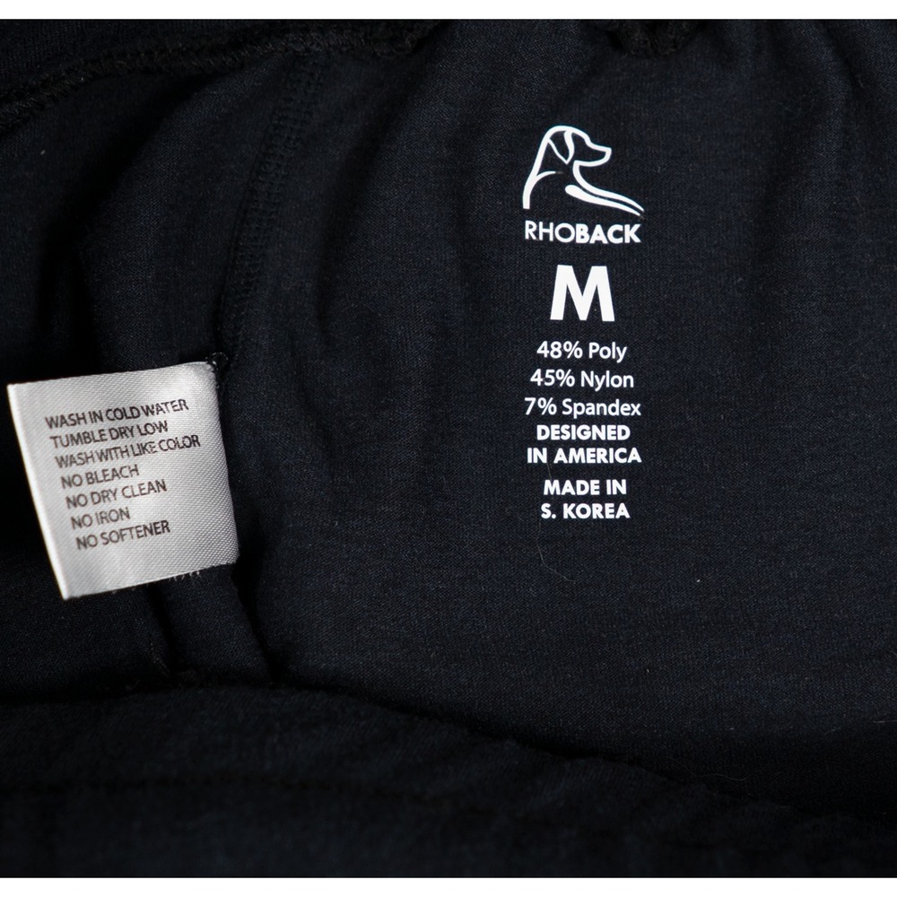 Rhoback‎ Women's Tempo Performance Joggers Size M Black VSoft Stretch image 4